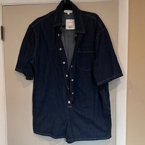 Mable Women’s Denim Romper